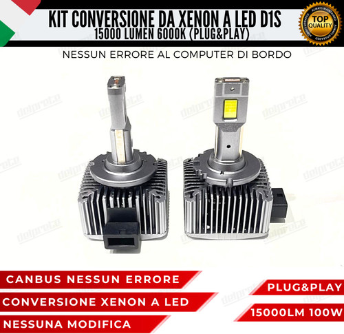 Coppia lampade d1s 15000 lumen - 15000,